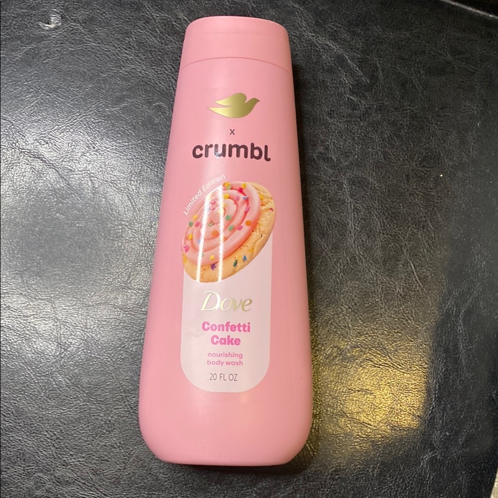Dove x Crumbl Limited Edition Confetti Cake Body Wash - Pink